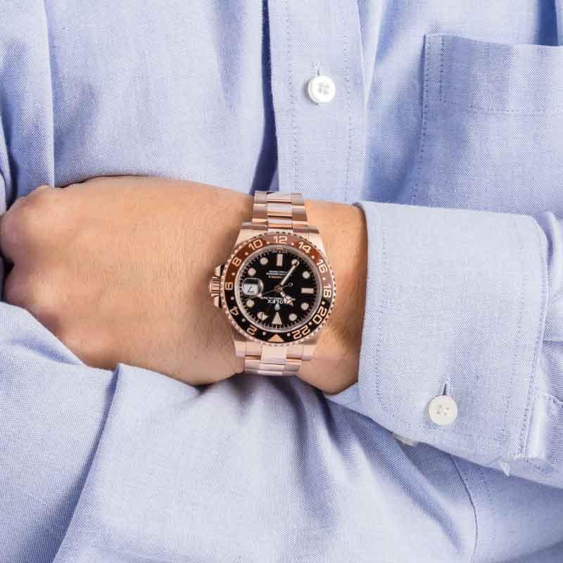 Rolex GMT-Master II 40mm Ref 126715 Root Beer