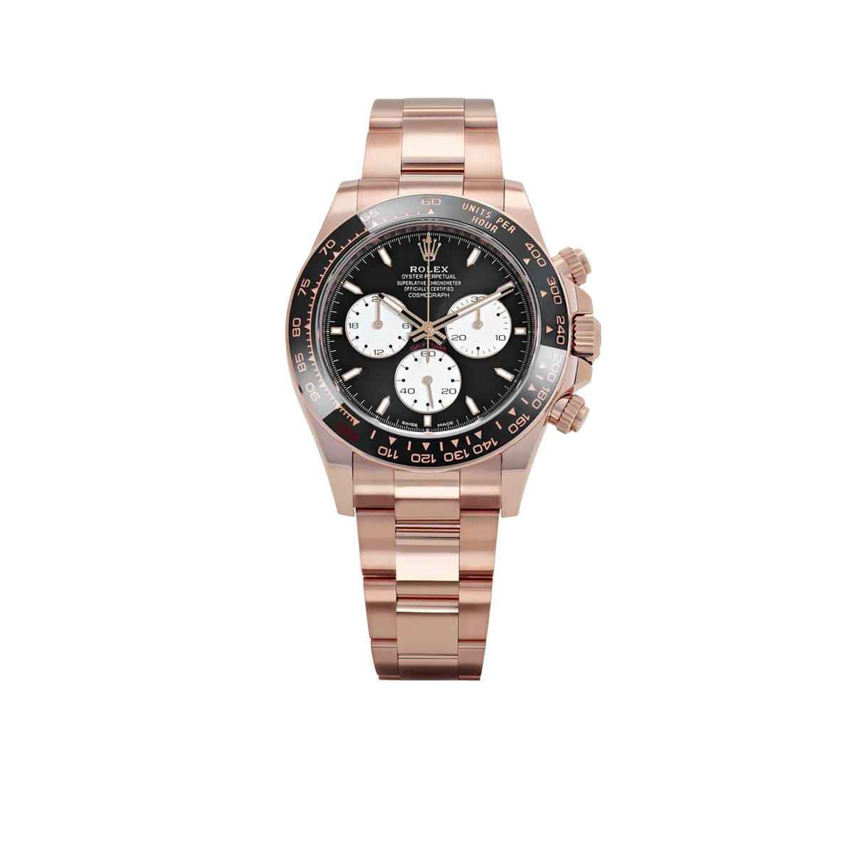 Rolex Daytona 40mm ‘Le Mans’ Rose Gold Bright Black Dial (2025) 126525LN