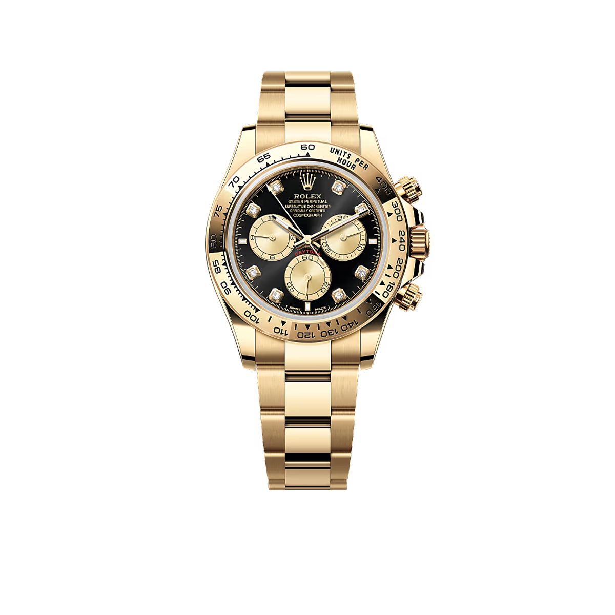 Rolex Cosmograph Daytona Watch 18 kt Yellow Gold 126508-0003