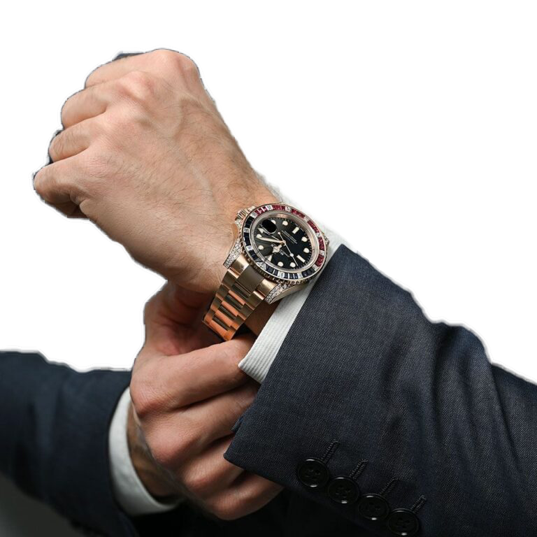 Rolex GMT-Master II 40mm Everose Diamond 126755SARU