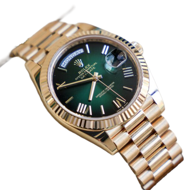 Rolex Day-Date 228238 Green Smoke Dial 40mm