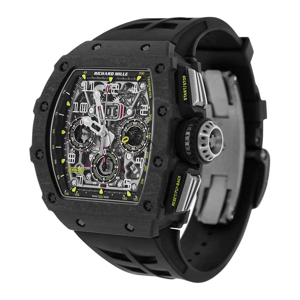 Richard Mille RM 11-03 Black NTPT, Skeleton Dial, 50 mm