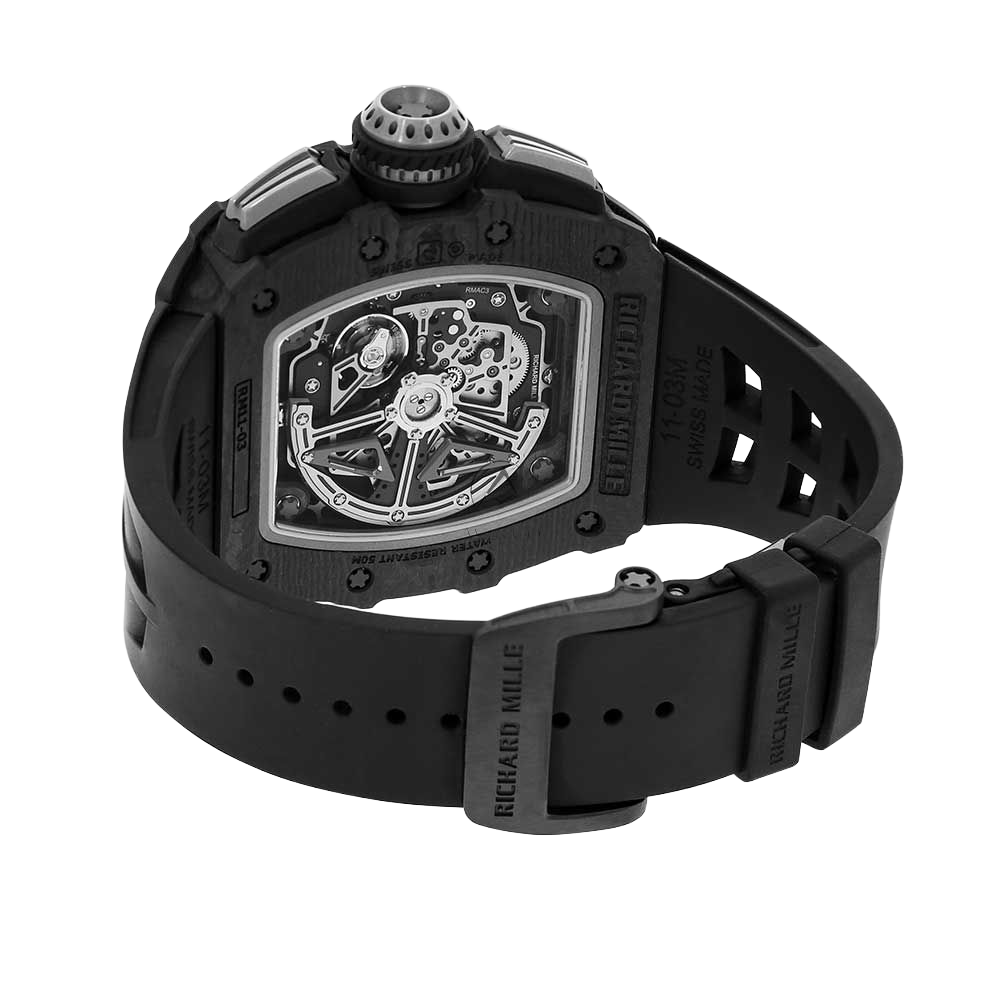 Richard Mille RM 11-03 Black NTPT, Skeleton Dial, 50 mm