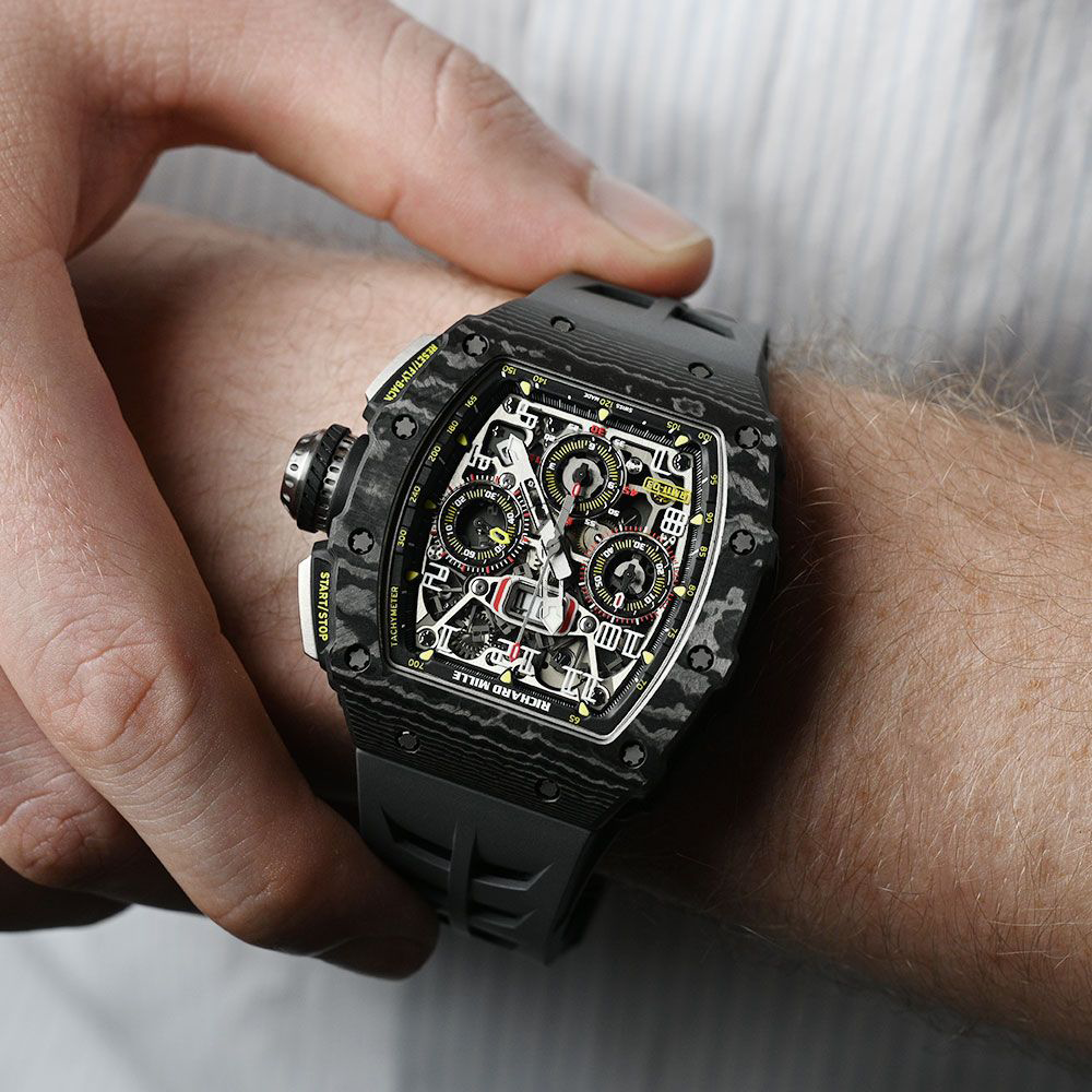 Richard Mille RM 11-03 Carbon Fiber and Titanium 50mm