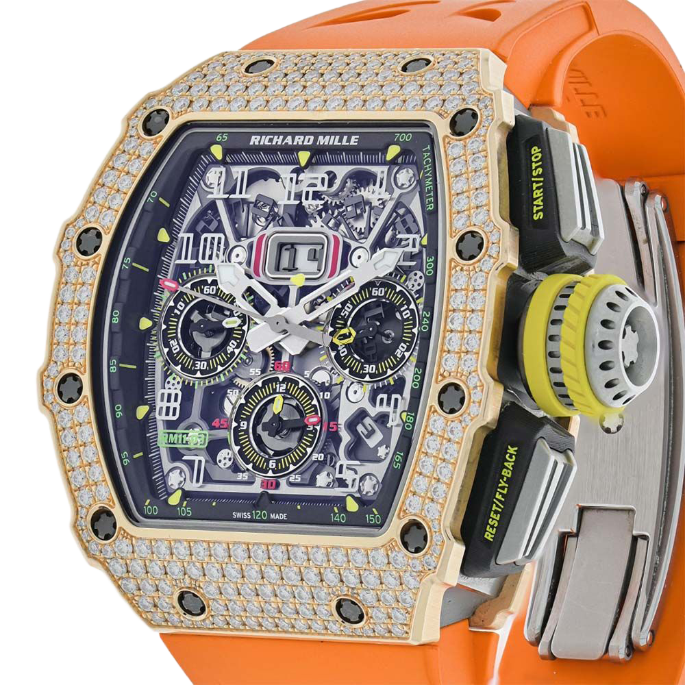 Richard Mille RM 11-03 Rose Gold – Skeleton Dial 45mm