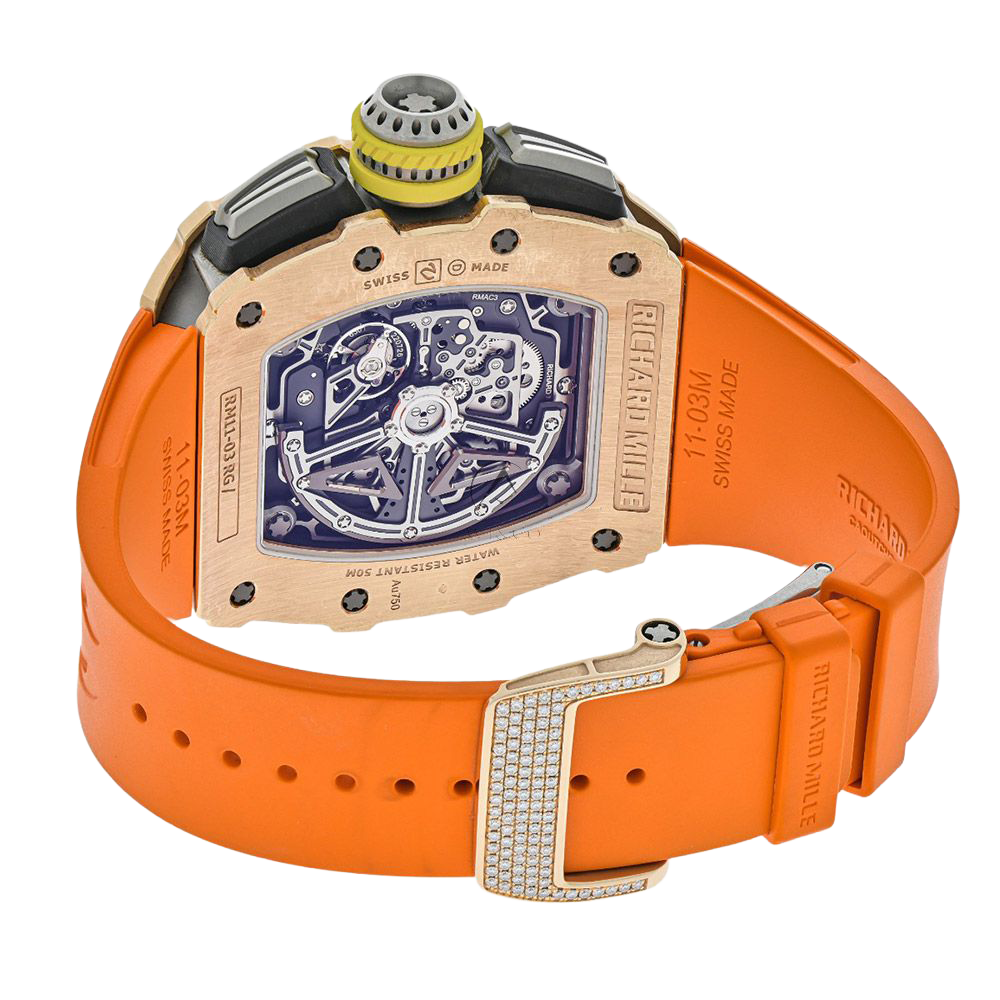 Richard Mille RM 11-03 Rose Gold – Skeleton Dial 45mm