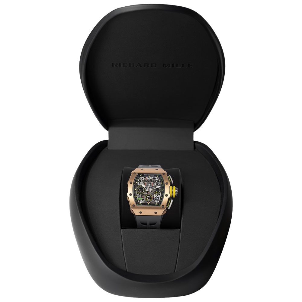 Richard Mille RM 11-03 Rose Gold & Titanium, Skeleton Dial, 50 mm