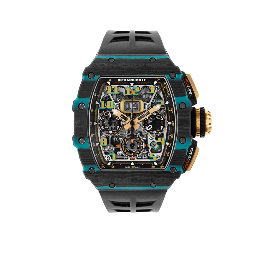 Richard Mille RM 11-03 Turquoise Quartz TPT, “Ultimate Edition”, Skeleton Dial, 50 mm