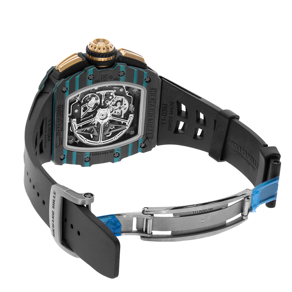 Richard Mille RM 11-03 Turquoise Quartz TPT, “Ultimate Edition”, Skeleton Dial, 50 mm
