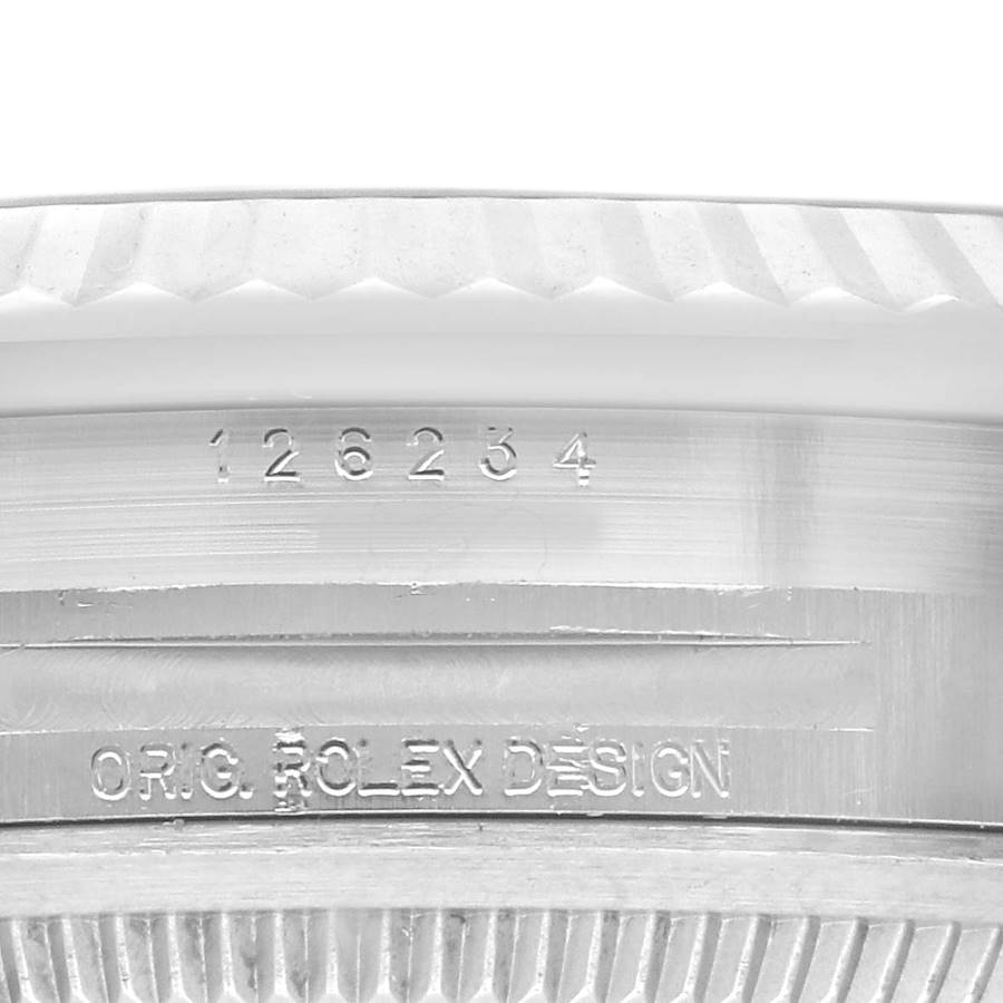 Rolex Datejust 36mm Stainless Steel Mint Green Dial Jubilee 126234