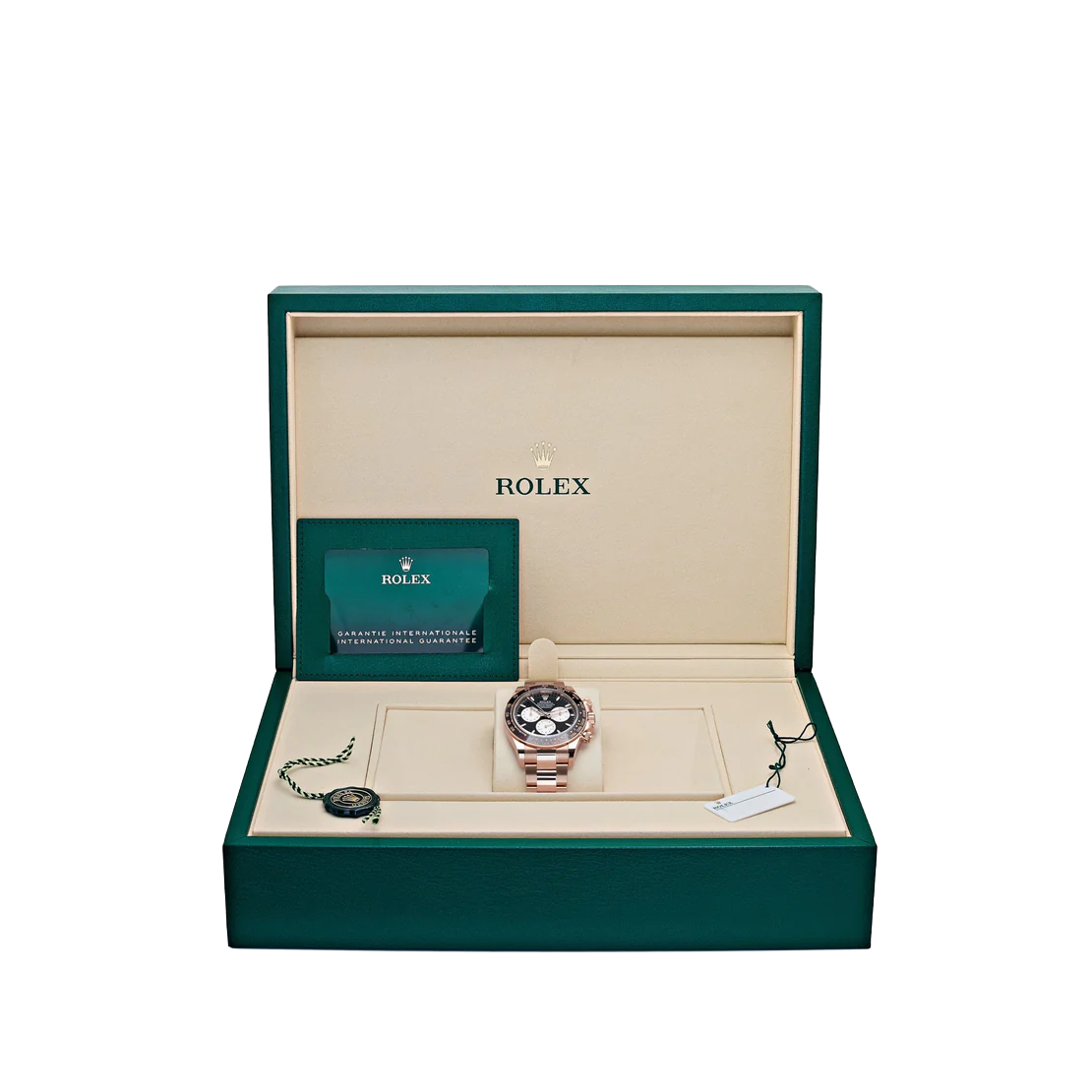 Rolex Daytona 40mm ‘Le Mans’ Rose Gold Bright Black Dial (2025) 126525LN