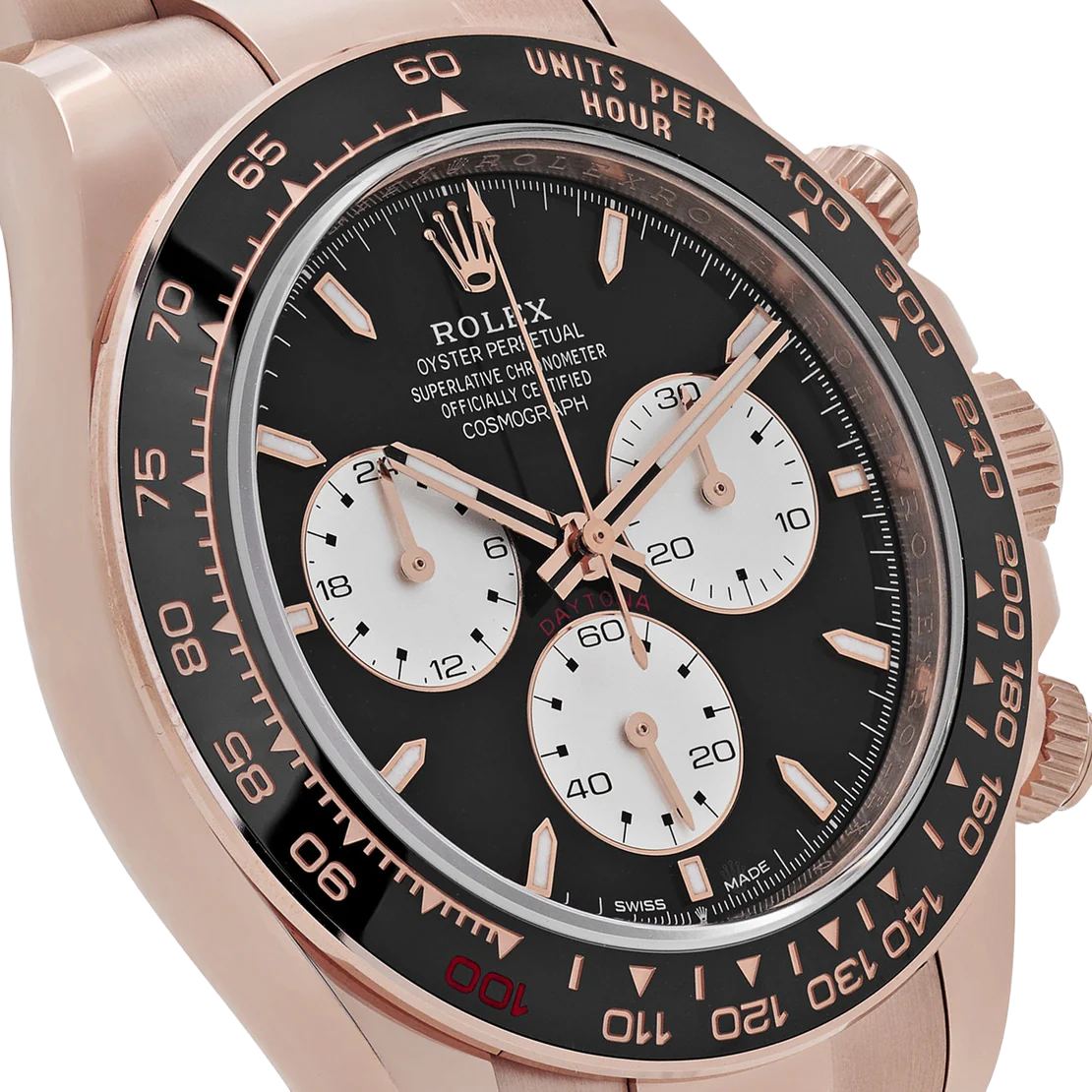 Rolex Daytona 40mm ‘Le Mans’ Rose Gold Bright Black Dial (2025) 126525LN