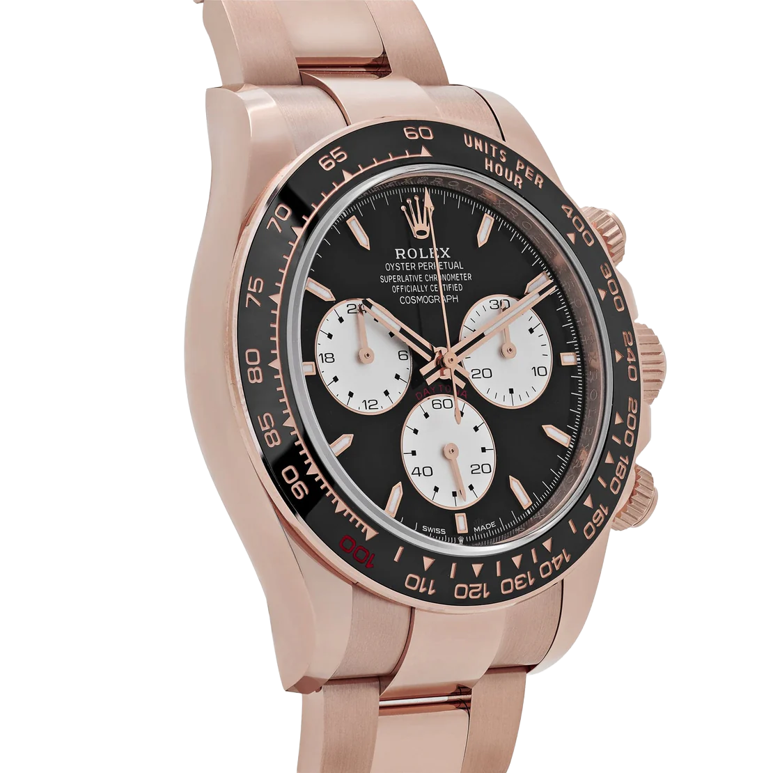 Rolex Daytona 40mm ‘Le Mans’ Rose Gold Bright Black Dial (2025) 126525LN