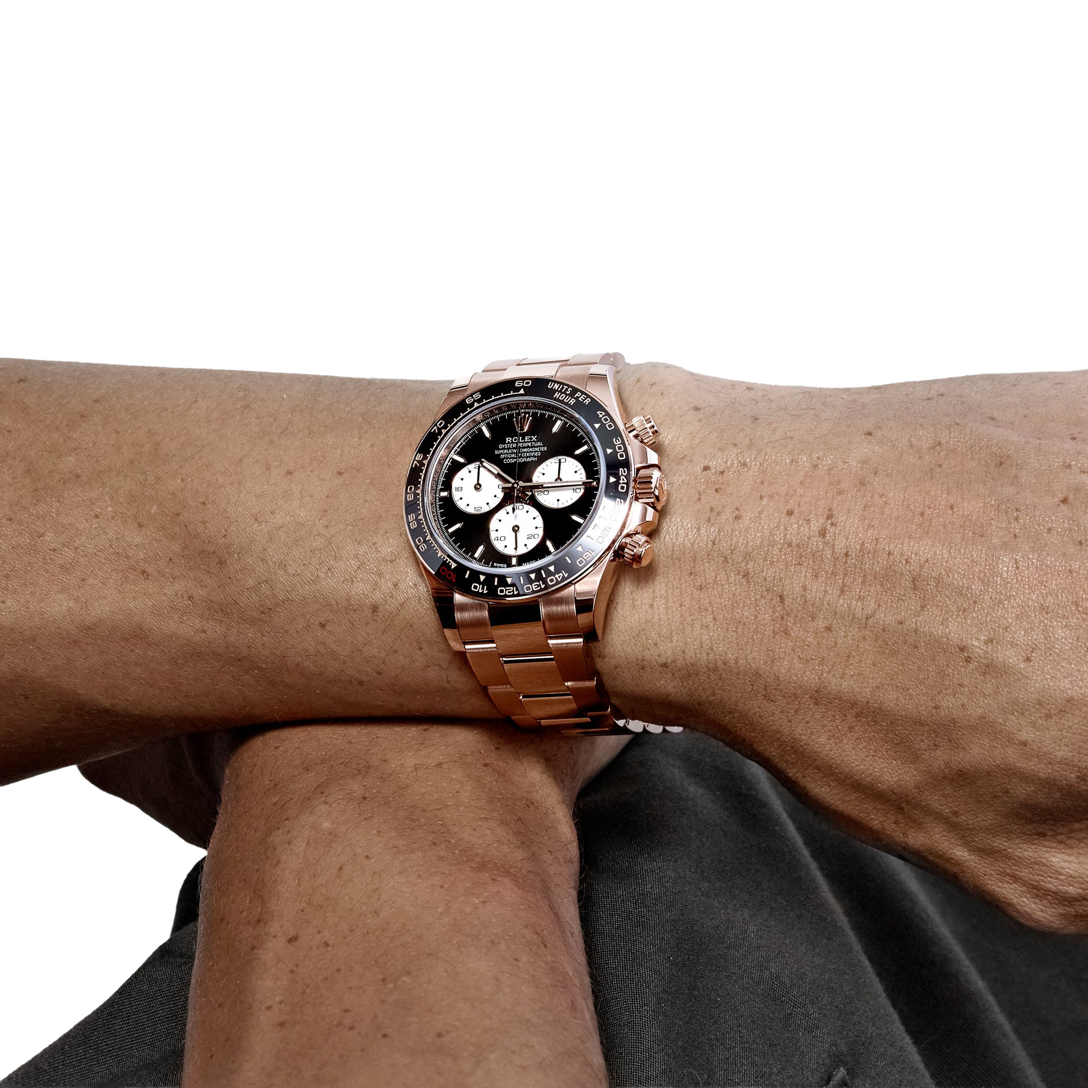 Rolex Daytona 40mm ‘Le Mans’ Rose Gold Bright Black Dial (2025) 126525LN