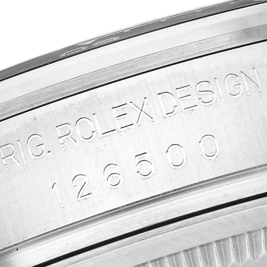 Rolex Daytona 40mm Stainless Steel White Panda Dial 126500