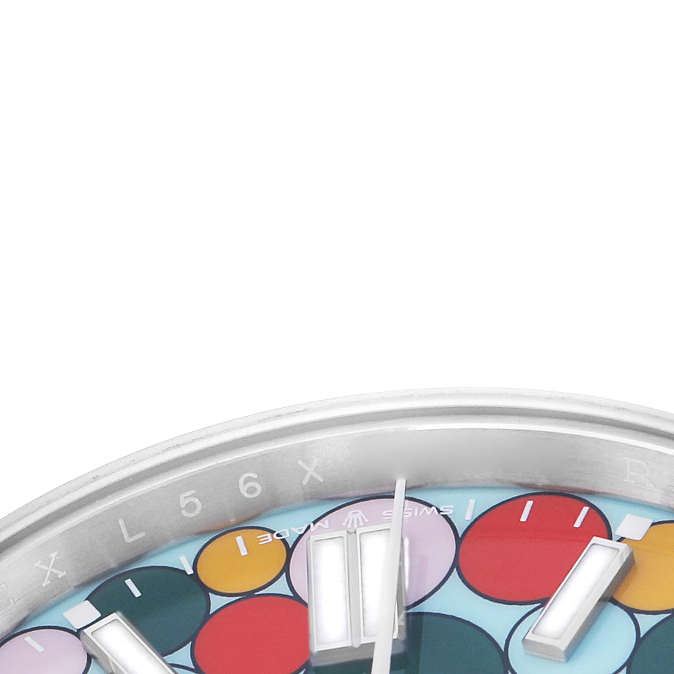 Rolex Oyster Perpetual 41mm Celebration Dial Steel Mens Watch 124300