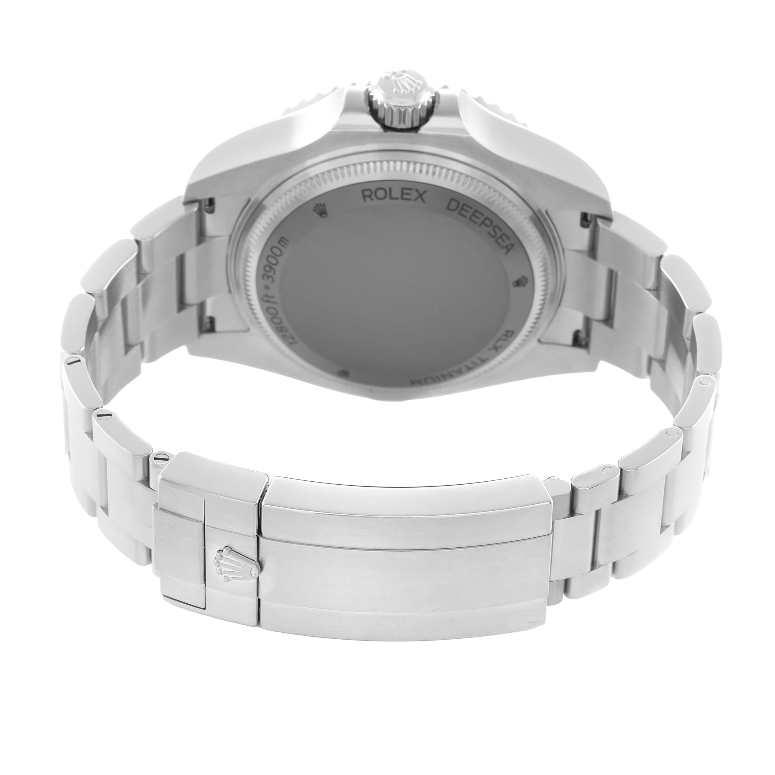 Rolex Seadweller Deepsea Black Dial Steel Mens Watch 136660