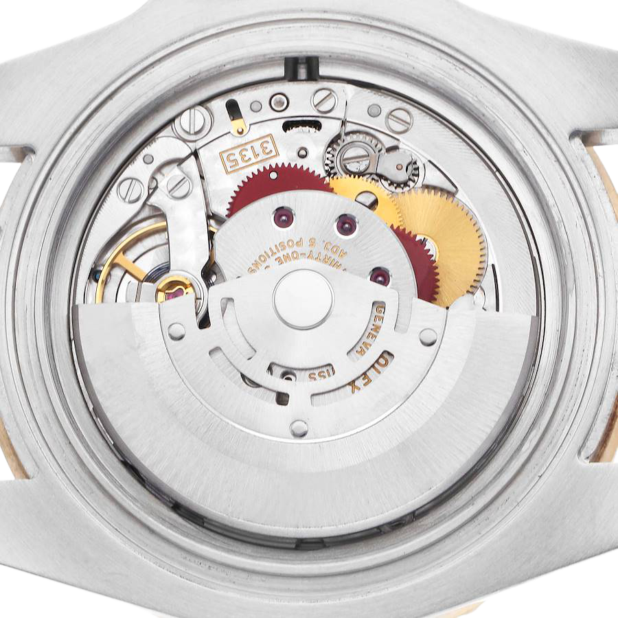 Rolex Submariner 40mm Steel Yellow Gold Blue Dial Bezel Mens Watch 116613