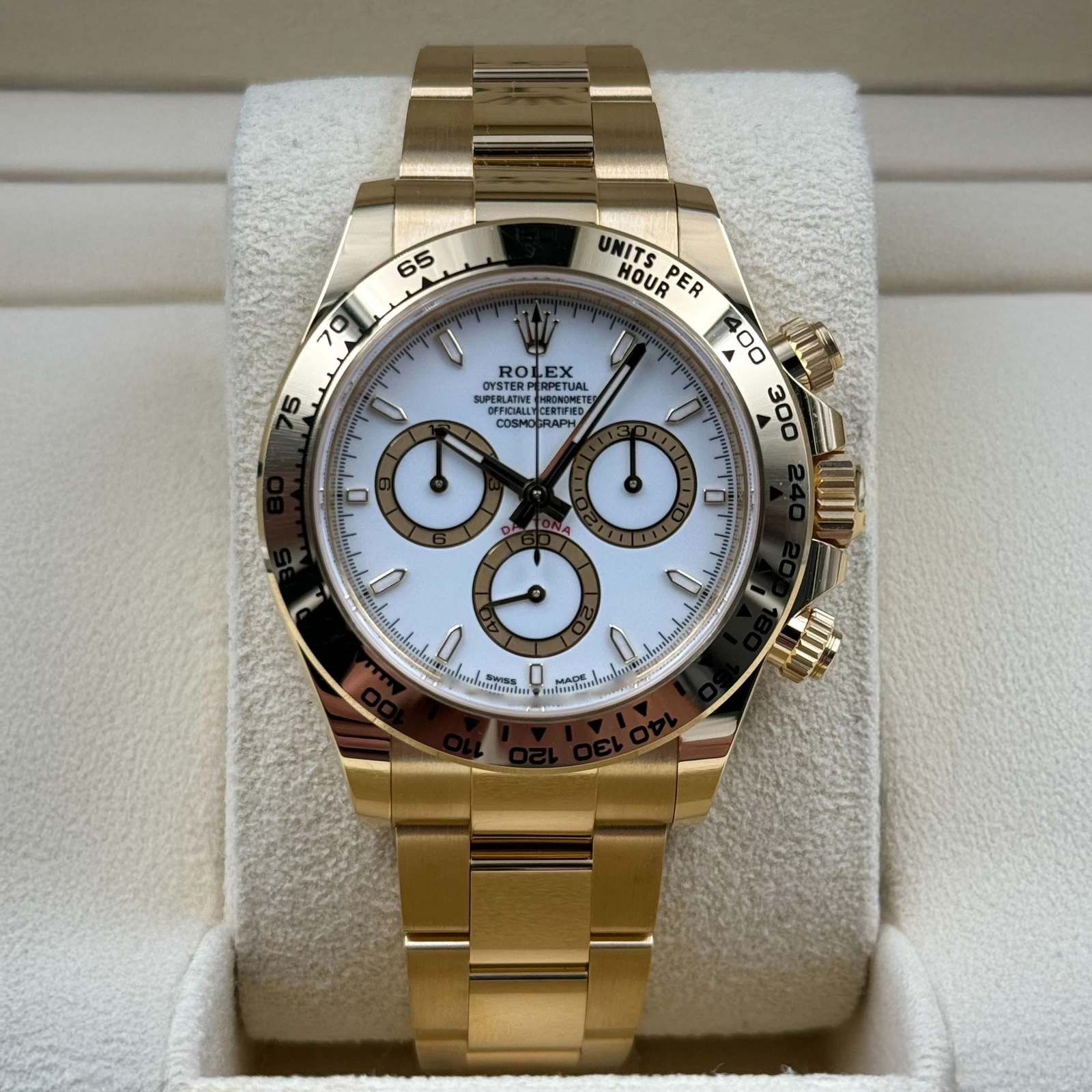 Rolex Cosmograph Daytona 40mm White Dial 126508
