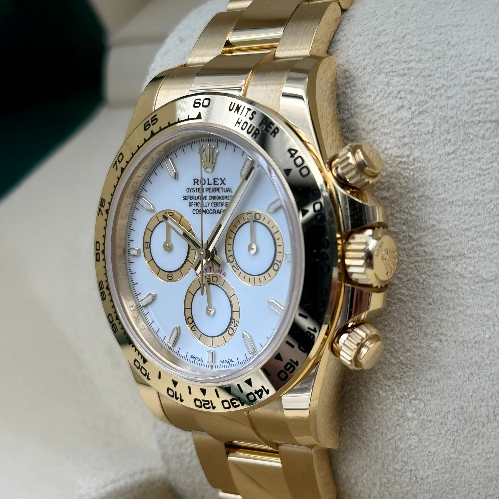 Rolex Cosmograph Daytona 40mm White Dial 126508
