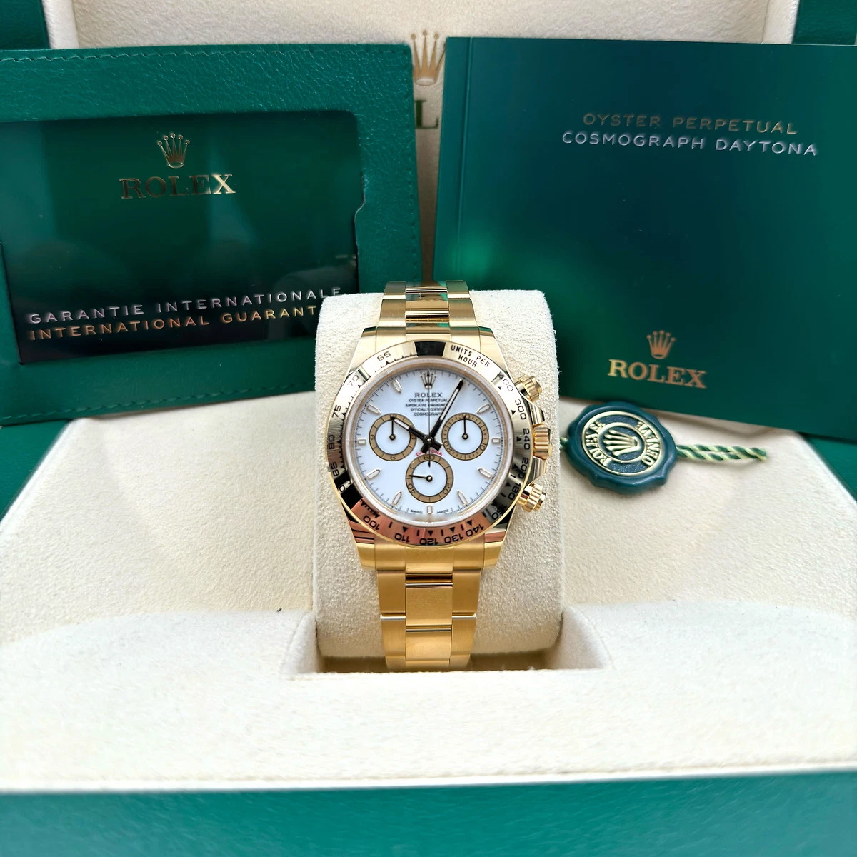Rolex Cosmograph Daytona 40mm White Dial 126508