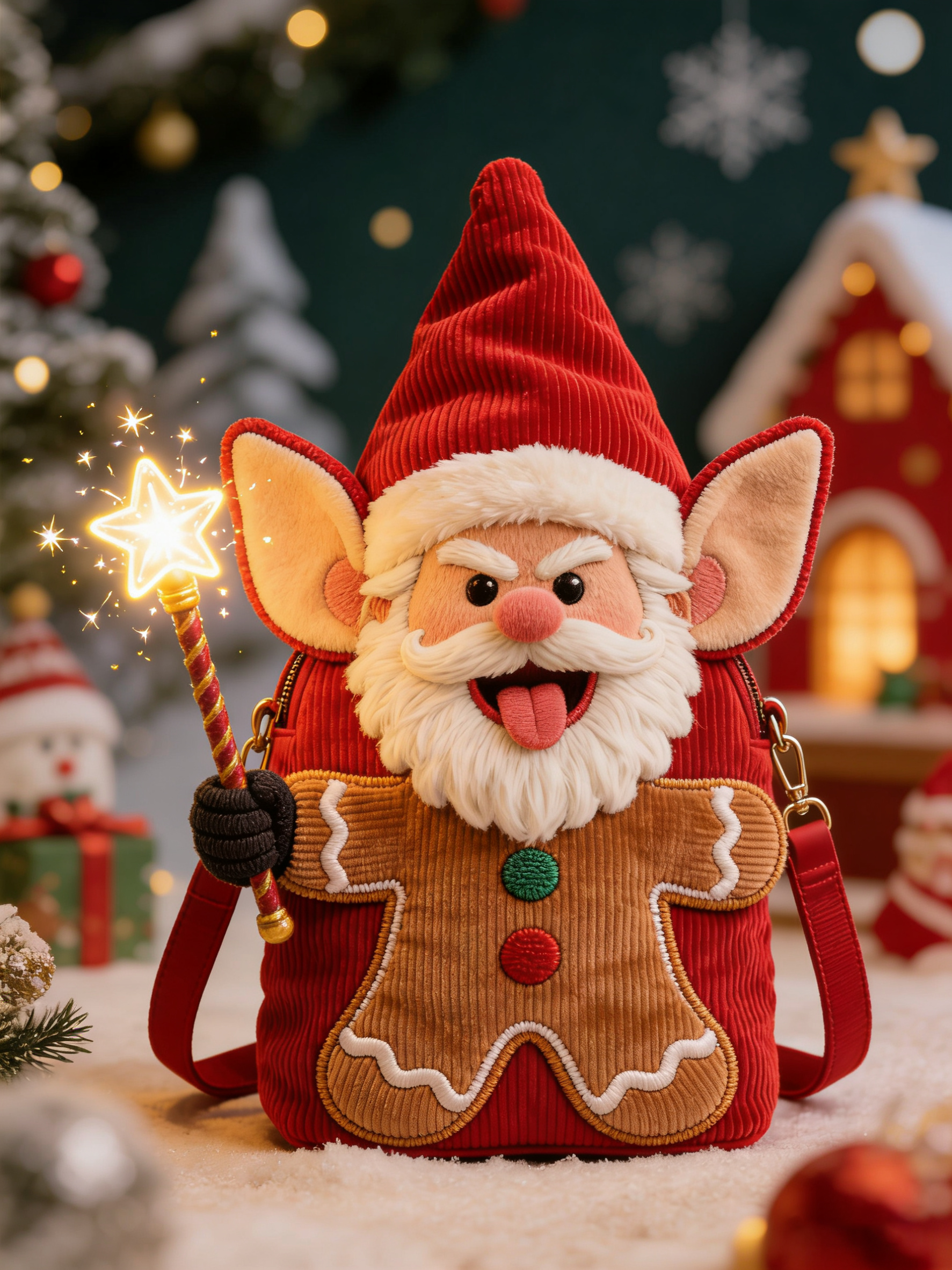 Creative Santa Claus Fusion Shoulder Mini Cute Backpack