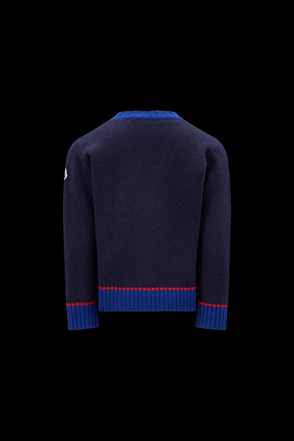 Logo Motif Wool Cardigan