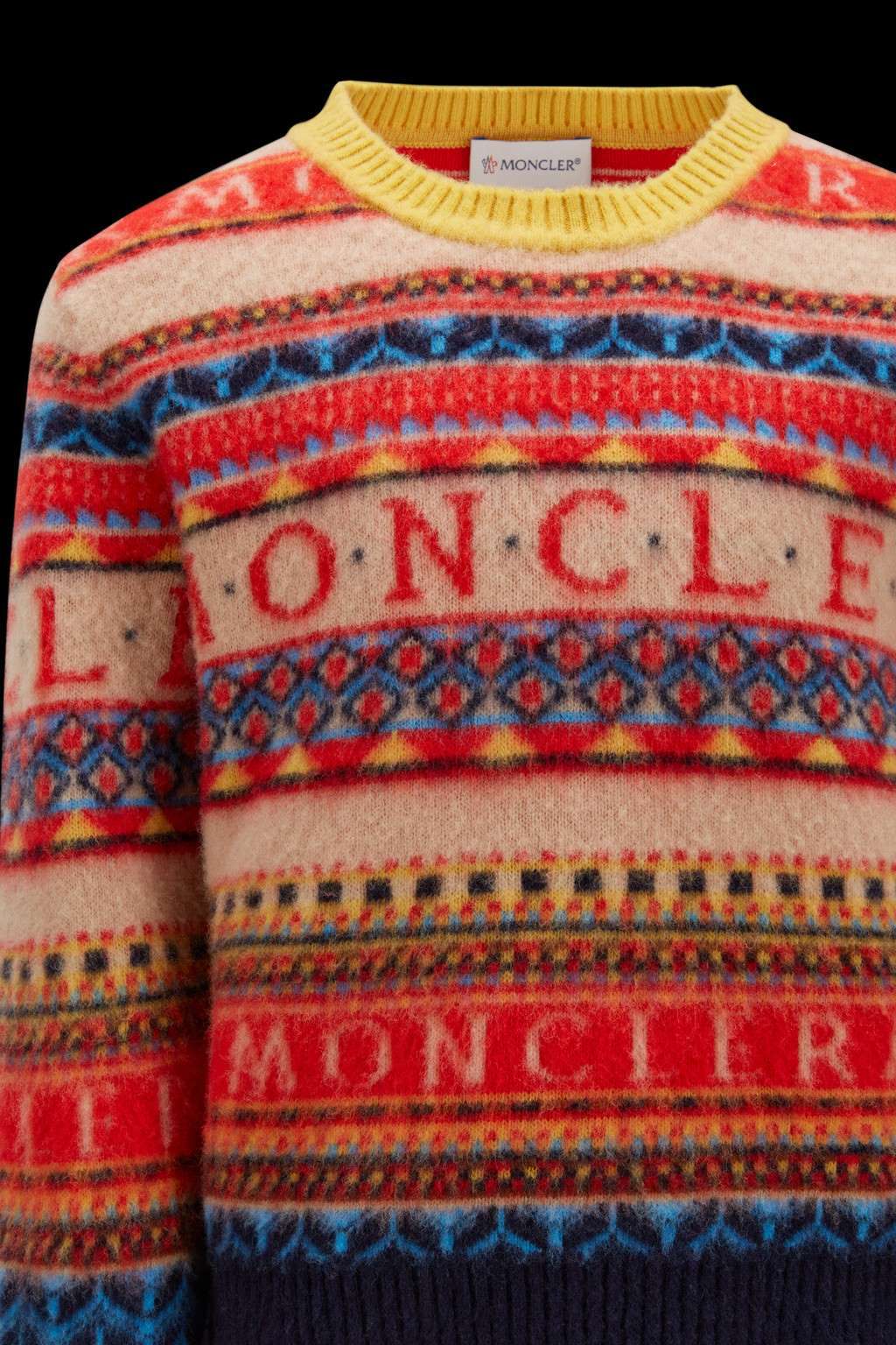 Patterned Wool Sweater