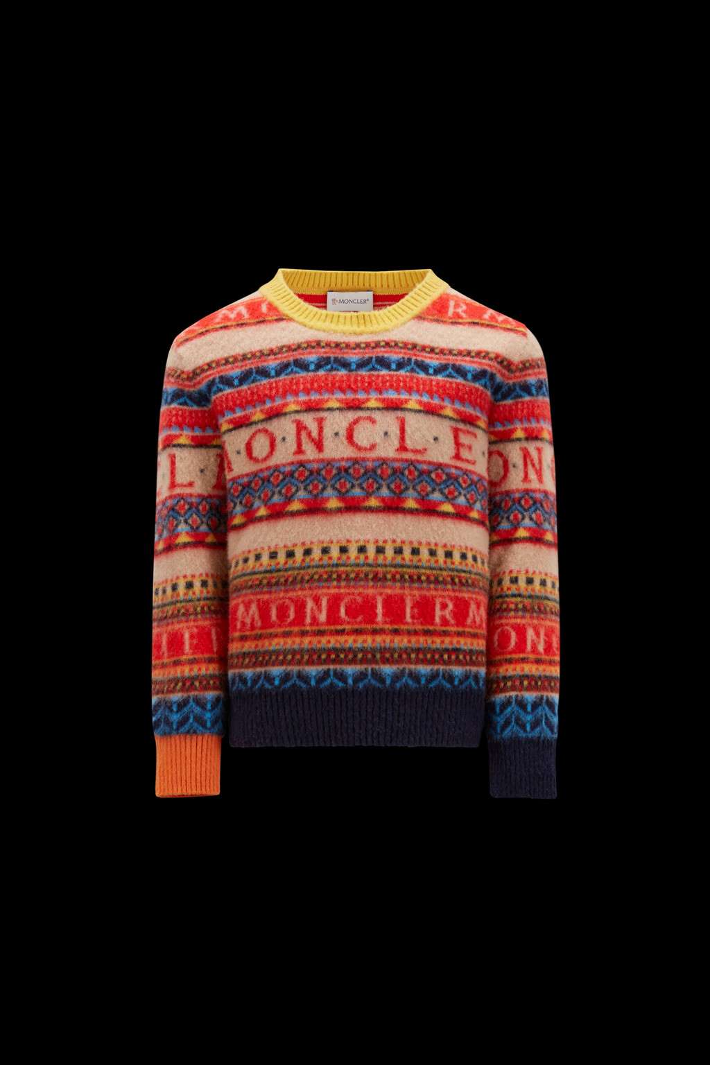 Patterned Wool Sweater