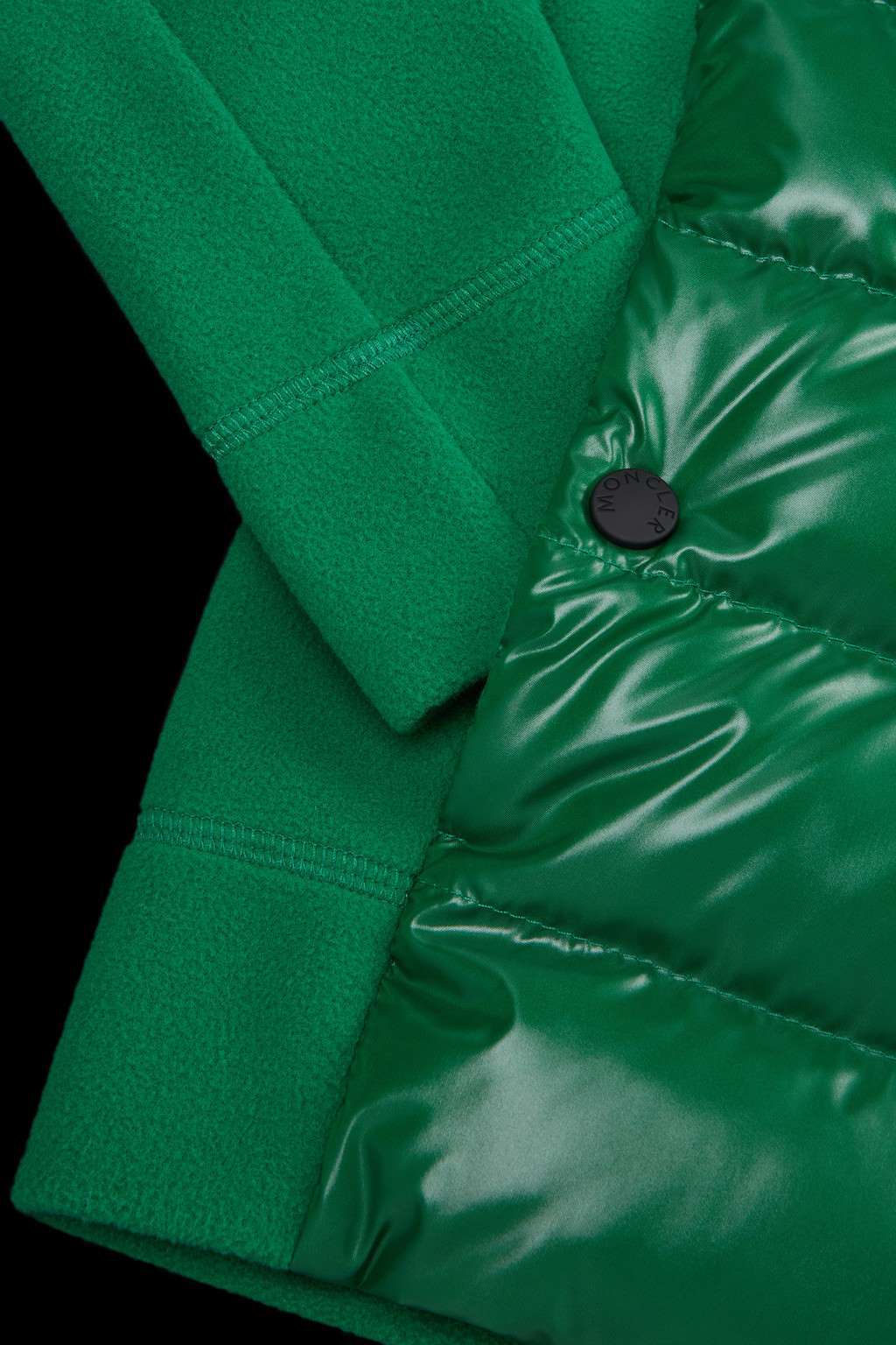 Padded Zip-Up Sweatshirt