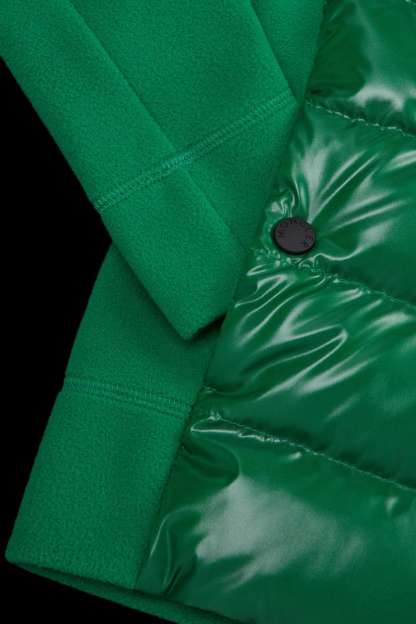 Padded Zip-Up Sweatshirt