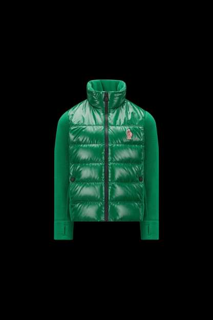 Padded Zip-Up Sweatshirt