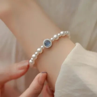Aquamarine Akoya Pearl Set