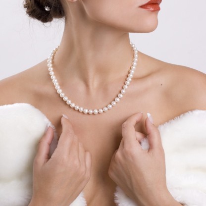 ⏰Hot Sale 50% OFF🎁--Japanese AAAA Akoya Pearl Necklace (Same Style As The Royal Family)