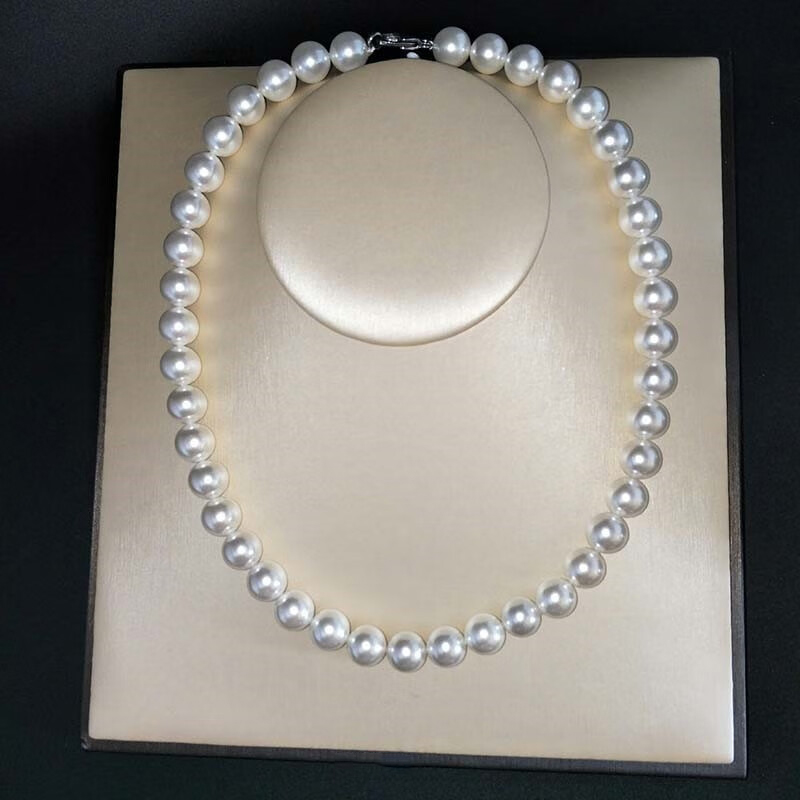 AAA White Venus South Sea Pearl Necklace High-Luster