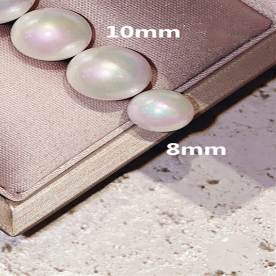 925 Sterling Silver White Gold Plated Inlay Pearl Pendant Earrings For Women Girls Ladies