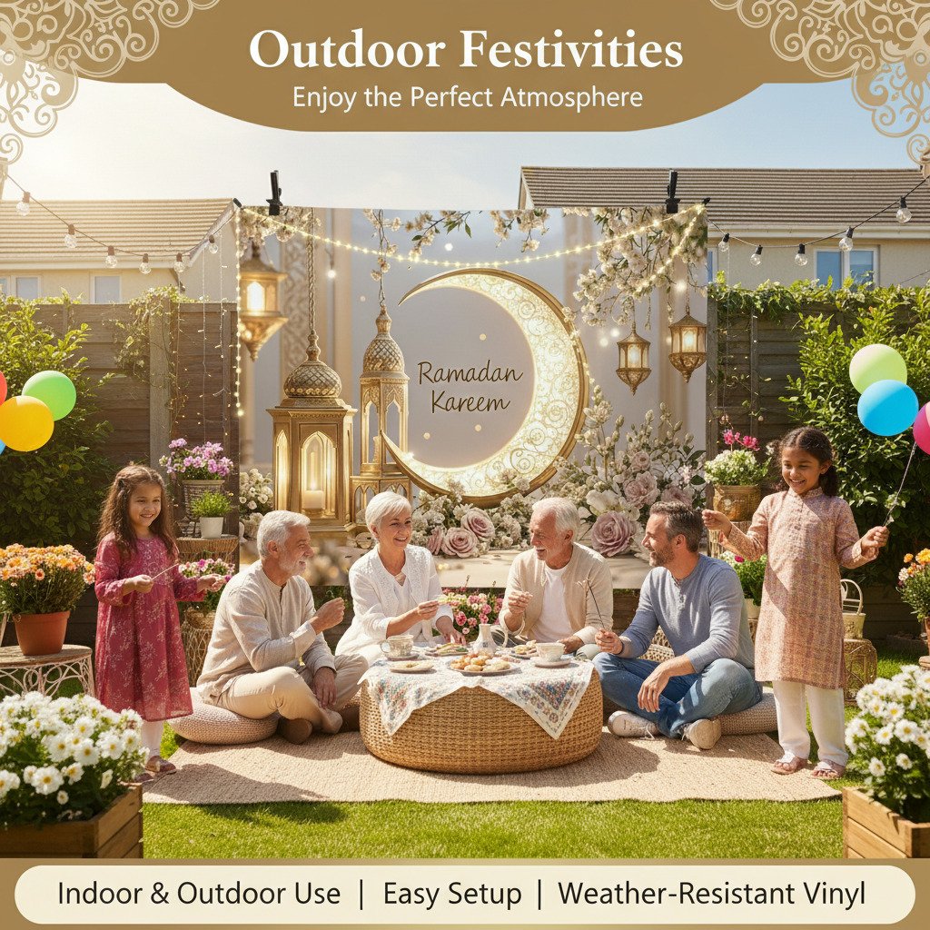 Голяма декорация за стена за Рамадан Карим Ейд