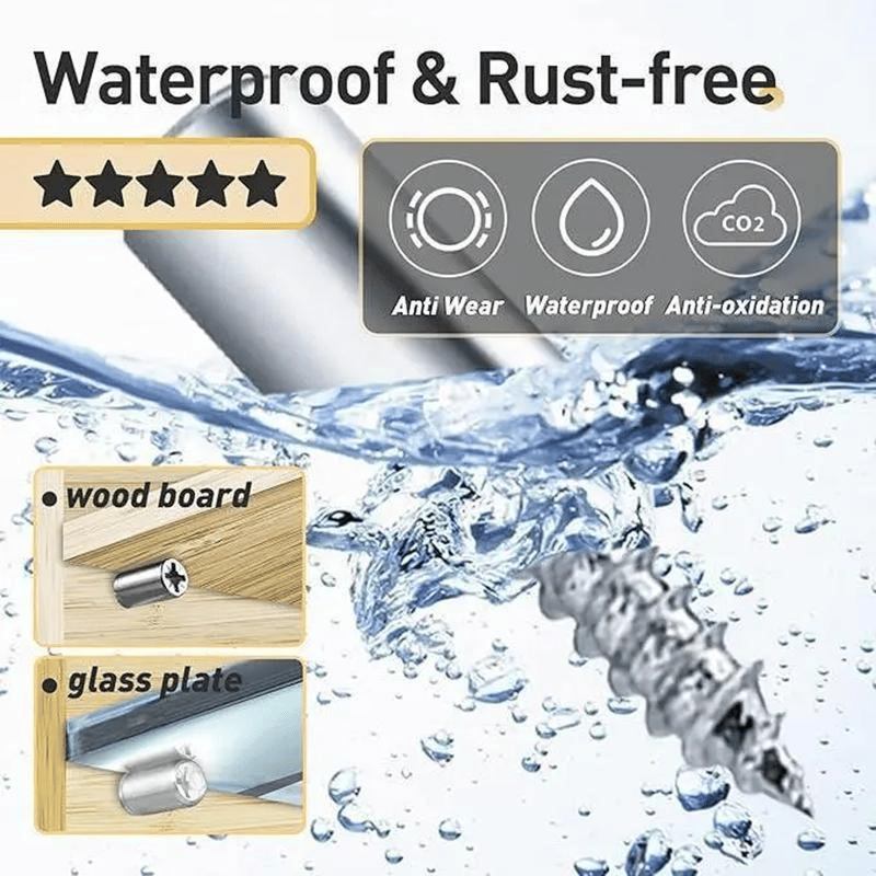 40 sztuk wkrętów samogwintujących, kołków podtrzymujących półki, kołków półkowych z tuleją antypoślizgową