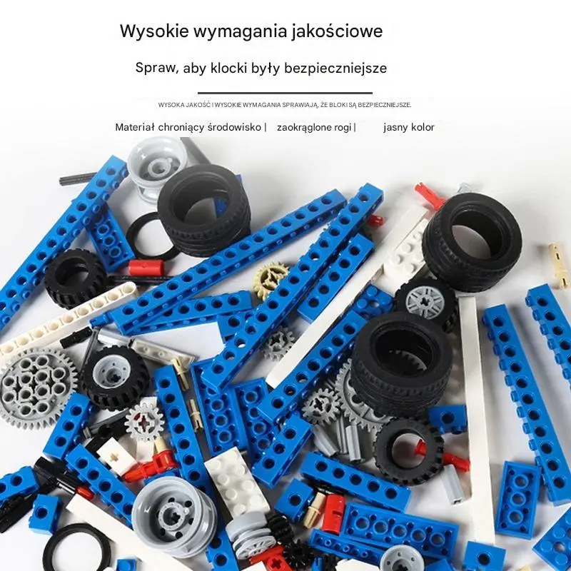 🤖【Szczęśliwe chwile dzieci】😀Elektryczna zabawka budowlana  [396 cząsteczek]