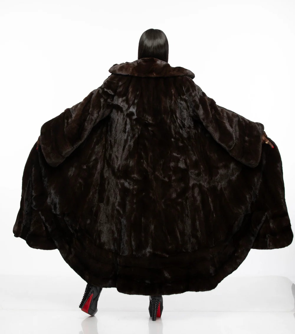 Full Length Swing Mink Coat