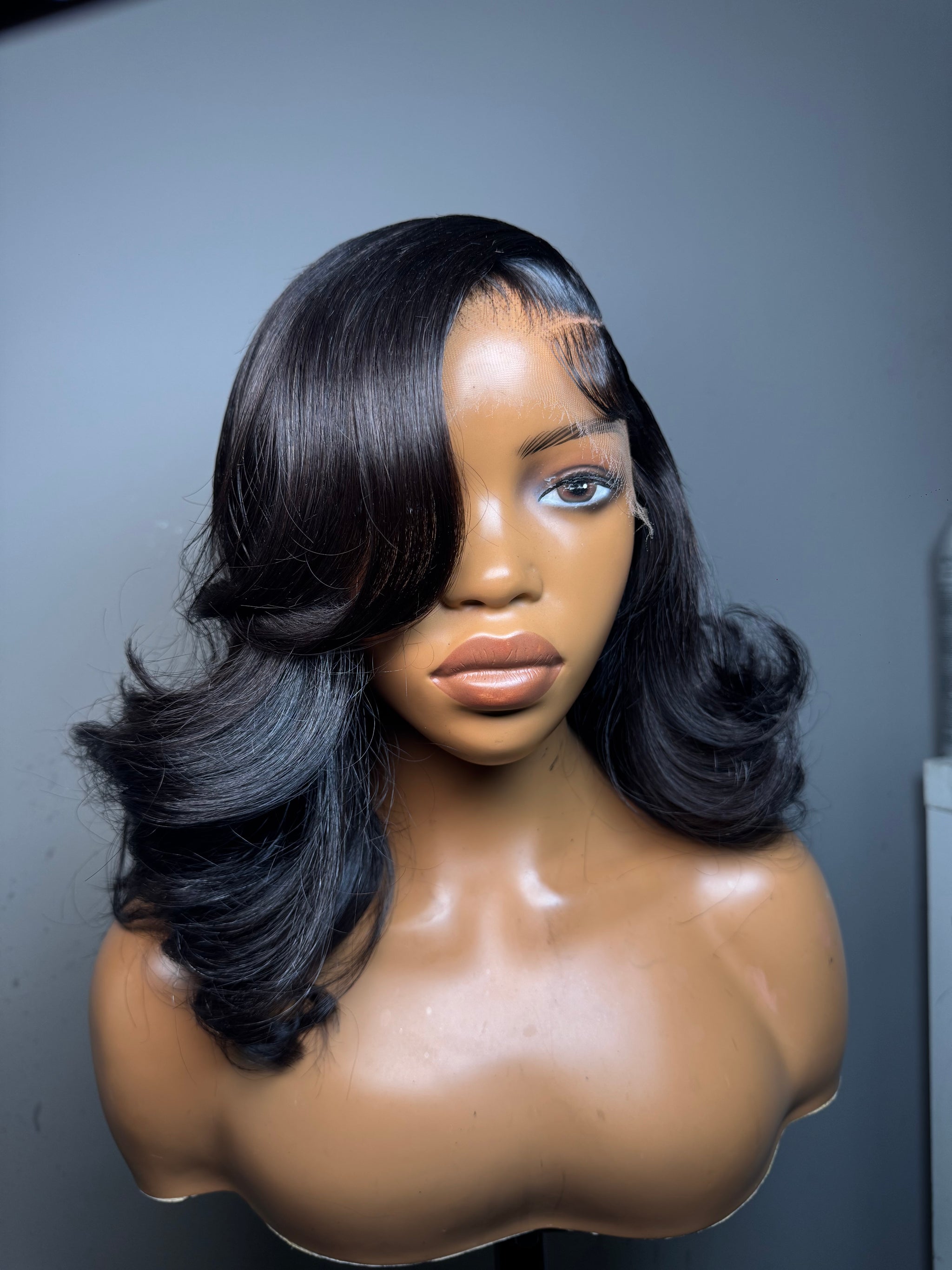 Curly Snug Fit 360 Lace Wig