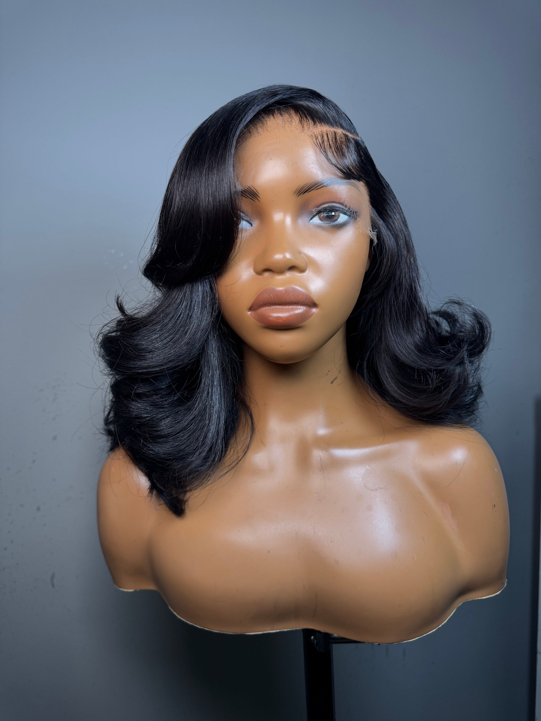 Curly Snug Fit 360 Lace Wig