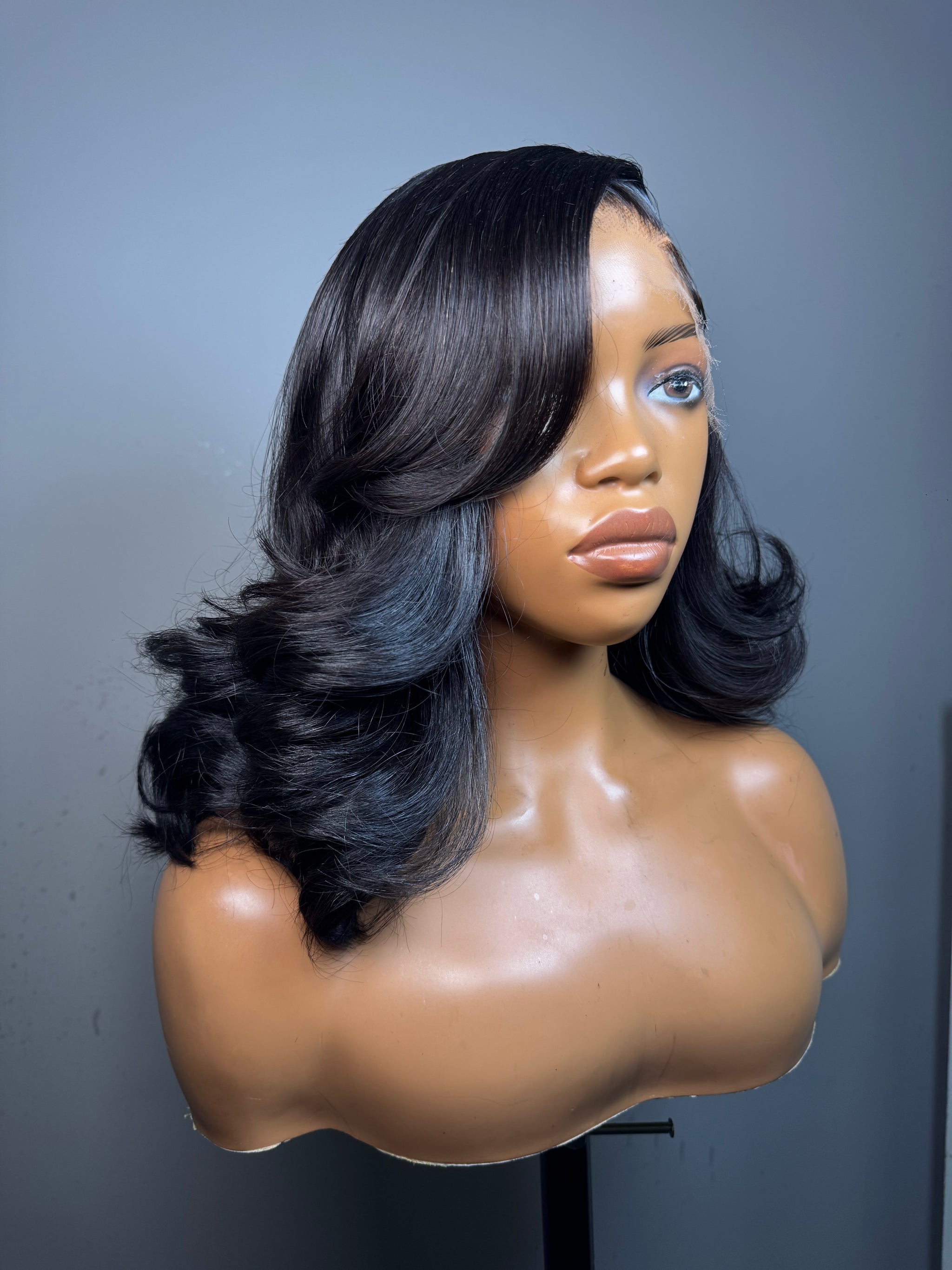 Curly Snug Fit 360 Lace Wig