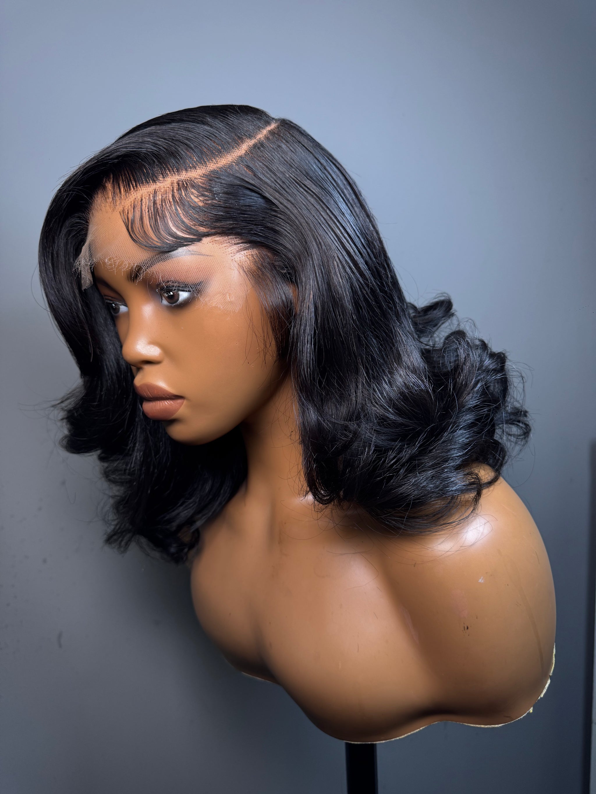 Curly Snug Fit 360 Lace Wig