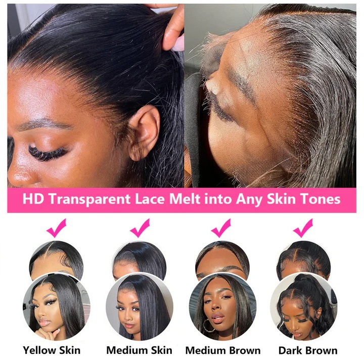 Deep Curly HD Lace Front Human Hair Wigs