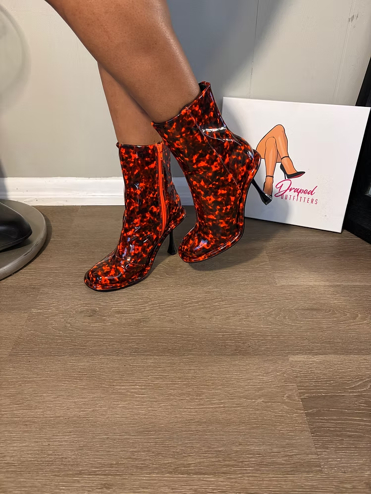 Waterproof Plastic Ankle Boots