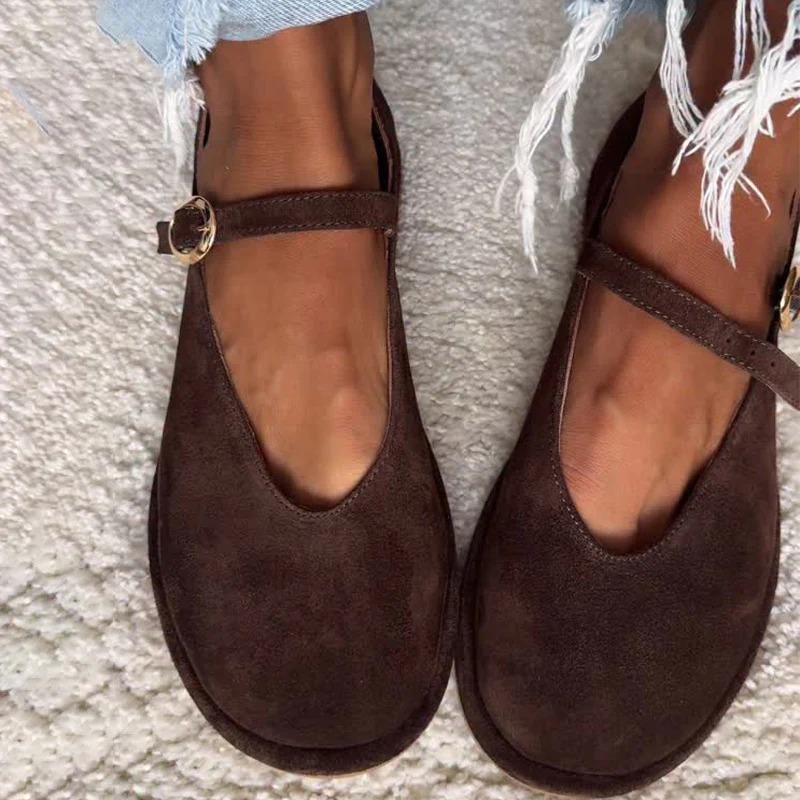 Round-toe Ballet Flats