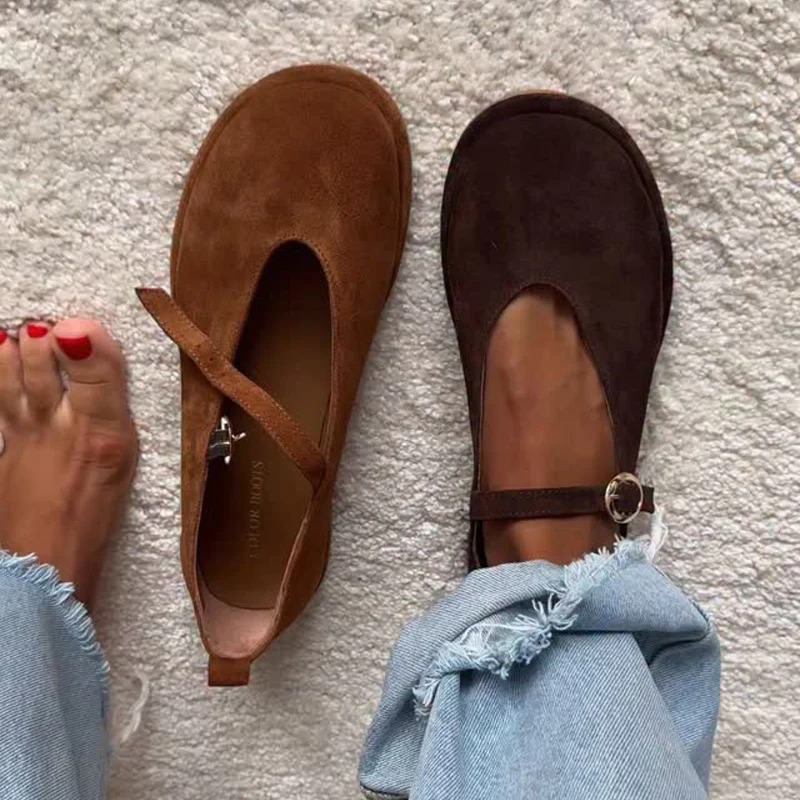 Round-toe Ballet Flats