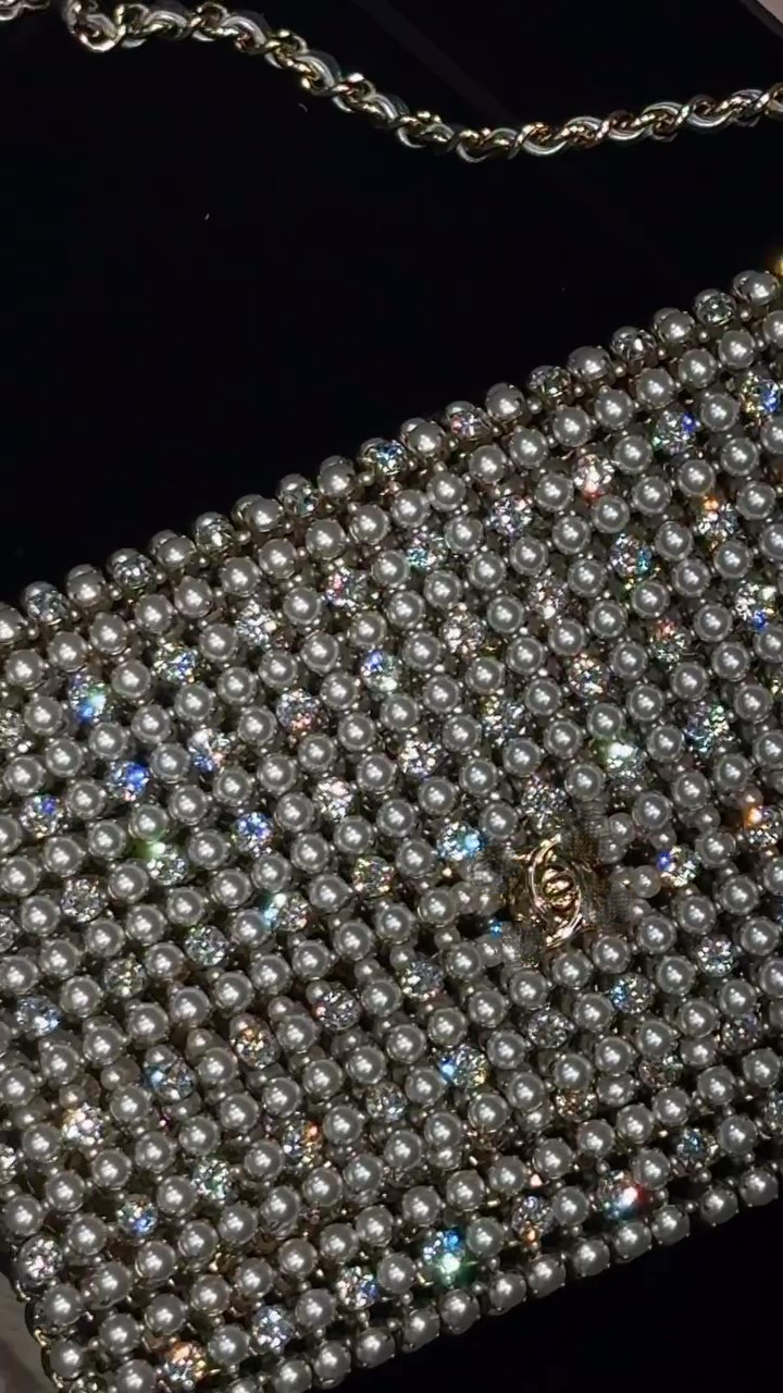 Exquisite Pearl Evening Clutch