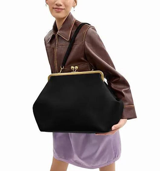 Large Kisslock Frame Bag